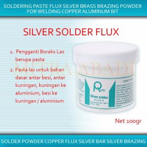 Silver Flux Solder / Soldering Paste Flux Silver Brass Brazing Powder