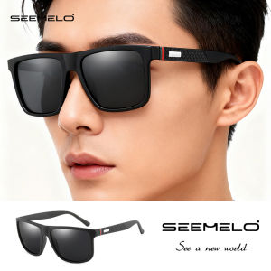 SEEMELO Men Women Sunglasses TAC Polarized Sunglasses Fashion Driving Sunglasses UV400 Clear Vision Sunglasses Cycling Riding Running Glasses