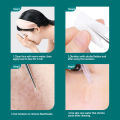Blackhead Remover Tweezers, Blackhead Remover Comedone Extractor Stainless Steel Precision Pimple Popper Tool for Whitehead Acne Blemishes. 