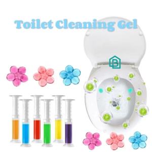 Toilet Bathroom Scrubble Bubble Cleaner Cleaning Toilet Bowl Cleaner Gel Syringe Fragrance Bathroom Deodorant 马桶开花洁厕凝胶