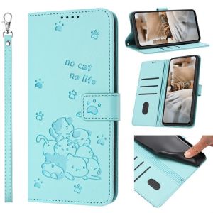 For Infinix Note 40 40X Pro 5G 4G Plus 2024 Note40 40Pro Plus Ultra FE S24FE 5G 2024 Luxury Leather Phone Case shell Card Slot Sallet Cat Pattern Holder Shockproof And Anti Drop Phone Case