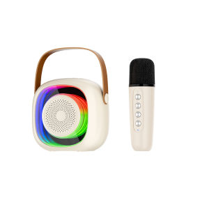 Vaorlo K10 Không Dây Kép Micro máy Karaoke KTV DSP Hệ Thống Bluetooth 5.3 loa PA âm thanh nổi HiFi Surround Với RGB Đầy Màu Sắc Đèn LED hỗ trợ TF dùng thẻ 3.5 tai nghe cổng AUX Giám Sát Đối Với Trang Chủ Đảng/Giáng Sinh/Sinh Nhật/Người Lớn/Trẻ Em Quà Tặng