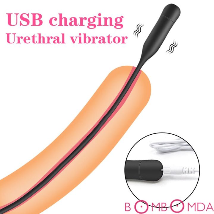 Privacy]10 Frequency Urethral Vibrator Catheter Penis Plug Sex Toy For Men  Vibrating Urethral Plug Penis Insertion Urethra Sound Dilator sex toy |  Lazada PH