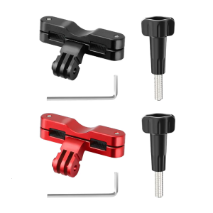 Aluminum Alloy Bike Saddles Rail Bicycles Seats Mount for Action Camera Recording