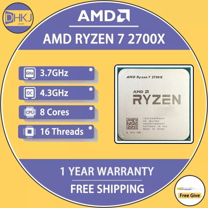 Amd 2700x Clock Speed R7 2700x 2700 Overclock Ghz Ryzen
