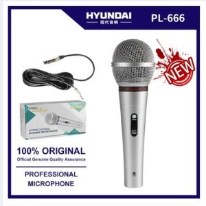 Platinum PL-666 Professional Vocal Dynamic Wired Microphone