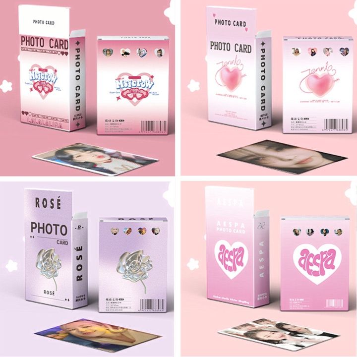 Bingirl 32pcs/box BTS Butter photocard Festa BLACKPINK NCT EXO TREASURE  Stray kids Seventeen TWICE IZONE GOT7 photocards lomo cards 
