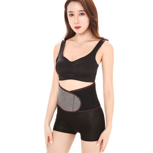 Tourmaline self-heating magnetic elastic breathable sports waist support belt for warmth and protection of the waist and spine for the elderly