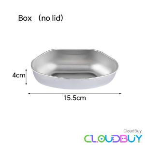 C.B. Stainless Steel Household Food Steaming Bowl Fan Shaped Bowl Kitchen Accessories 1Pc