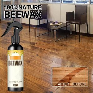 2025 Natural Micro-Molecularized Beeswax Spray Beeswax Essential Oil Wax Natural beeswax Care Spray & Restorer Bee Wax Sprays Bee S wax Polish sprays BeeswaxSpray for Floors and Furniture (1)