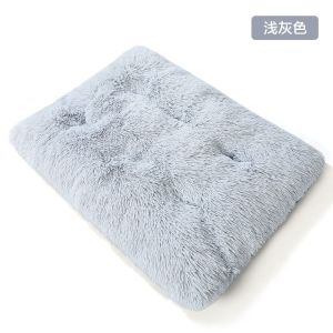 Plush Soft Pet Donut Bed Plush Fleece Washable Pad For Dogs And Cats Soft Long Plush Best Pet Dog Bed