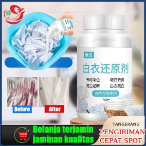 Bleaching Saset pemutih warna putih Bubuk untuk Pakaian rumah tangga menjadi putih kuning dan noda
