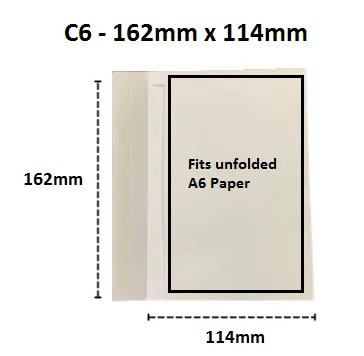 (SG Seller) White C4/ C5/ C6 / DL Envelopes| Free Shipping| Peel & Seal| High Quality Paper| 10/ 20 pcs| Singpost Mailing Guidelines