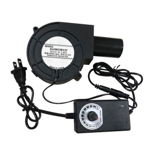 Đa chức năng 12V quạt tản nhiệt Blower điều chỉnh tốc độ cho đám cháy Pit BBQ grills Nhà cho thú cưng thông gió và thiết bị điện tử làm mát