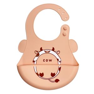 SLABBER SILIKON Celemek Makan Bayi Baby BIB Slabber Full Silikon Sleber Silikon Anak