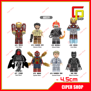 Bộ 8 nhân vật lắp ráp Avengers - X0221 - Set 8 Figure Avengers