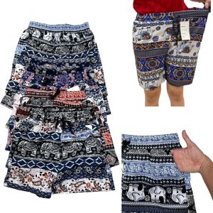 WOMEN BATIK SHORT PANT COTTON WITH POCKET/SELUAR PENDEK MURAH/SELUAR PENDEK BATIK OFFER GOOD QUALITY READY STOCK