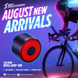 GACIRON W15A LOOP-100 Usb Charging Bike Tail Light lantern Smart Brake Sensor Taillight MTB Road Cycle Rear Led Waterproof Bycicle Back Lights