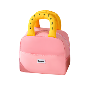 Soft-Handle Portable Insulated Lunch Bag with Thermal Foil Interior B163