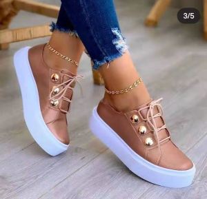 [Free Shipping] New Autumn WomenS Single Shoes Square-Toe Loafers White Shoes Thick-Soled Shoes Soft-Sole Shoes.