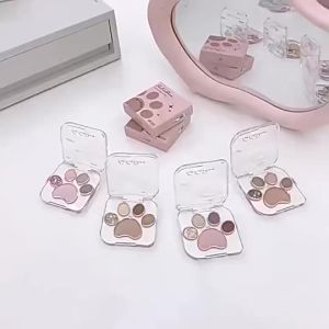 KAKASHOW Cats Claw Eyeshadow Palette Pearlescent Matte Powder Delicate Whitening Lying Silkworm Blush All-in-One P