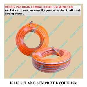 SELANG KYODO 15 METER/SELANG STEAM JET CLEANER/JC100 SELANG SEMPROT KYODO 15M