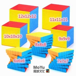 MoYu cube 6x6x6 Cube 7x7x7 cube 8x8 9x9 10x10 11x11 12x12 Cubo Magico Professional Magic cube Puzzle toys Speed cube Game cube2026