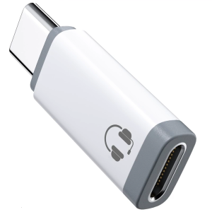 Connector To Type C Sound Adapter Aluminum Type C To Connector Sound Adapter Aluminum Sound Adapter for Phone 15/