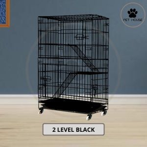 SANGKAR KUCING 1 Level Cat Cage / 2 Level Cat Cage