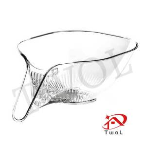 TWOL New Strainer Container with Fruit and Vegetable Cleaning Bowl Kitchen Sink Food Catcher and Drainer