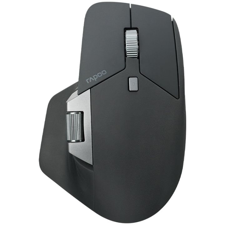 Rapoo mt760l multi mode rechargeable wireless mouse ergonomic 3200 dpi