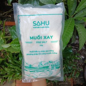 Muối xay Sahu muối biển tự nhiên Sa Huỳnh Quảng Ngãi muối biển truyền thống dùng trong nấu ăn tẩm ướp...