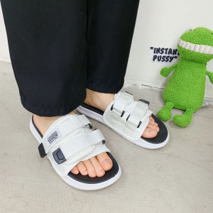 [ส่งเร็วพิเศษ!] Amandad Stores รองเท้าชายหาดลำลองผู้ชาย รองเท้าแตะพื้นหนา ปรับขนาดได้ ใส่สบาย ระบายอากาศได้ ใหม่สำหรับฤดูร้อน