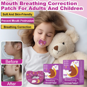 Oral Respiration Correction Patches Sleeping Mouth Seal Tape Anti Snoring Breathing Patch for Adults and Children