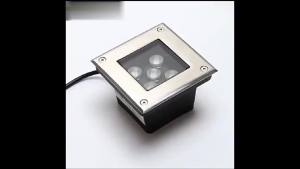 SXH LED Square Underground Lamp Embedded Square Floor Lamp Floor Spotlight Waterproof Buried Lamp Outdoor Square Lamp Led Brick Light