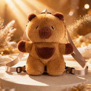Balo Mini Hình Gấu Cute – Túi Đeo Lưng Nhỏ Gọn Vải Mềm Balo Thú Bông Dễ Thương