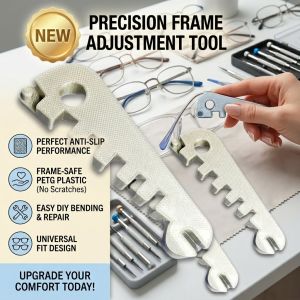 Professional Eyeglass Temple Bending Adjustment Tool Multifunctional Glasses Repair Kit Easy to Use Quick Fix Eyewear Maintenance Accessory