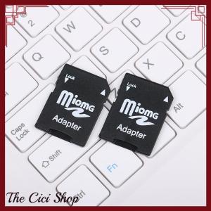 [The Cici Shop] 5Pcs Micro SD Trans Flash TF To SD SD HC Memory Card Adapter Converter Black