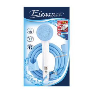 SL HOME มี2สี ชุดฝักอาบน้ำ สมายด์ ฝักบัวประหยัดน้ำ สายฝักบัวยาว1.2เมตร  ( ขาวชมพูอ่อน สาย 9901  ขาวฟ้าอ่อน สาย 9902 )  ส่งจากไทย.