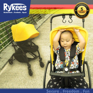 RYKEES Baby Stroller light weight stroller pram | Cabin stroller | Ultra Stability | European Design | 6Rubber PU wheels | Dual Facing