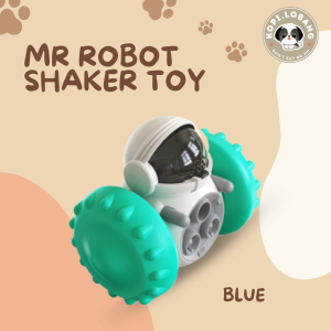 ✅[SG] MR. ROBOT SLOW FEEDER FOOD DISPENSER ★ Behavior Modification Training ★ FREE Training e-Guide worth $7★ Enrichment ★ SG Stock ★ Kopi Lobang