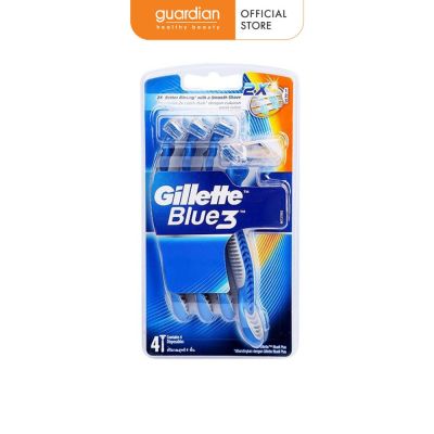 Dao Cạo Râu GILLETTE Blue3X Comfort - Hộp 4 Cây