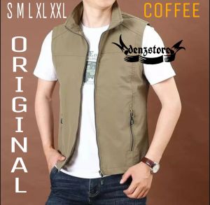 Rompi casual pria terbaru / Vest pria / Rompi pria anti angin / Rompi motor pria