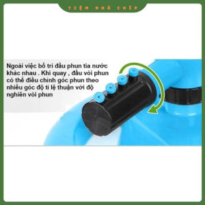 Vòi phun nước tưới cây - Mát mái bằng nhựa tự động xoay 360 độ