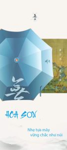 Ô cao cấp chính hãng MC jiadiaoni - Hoa Sơn cho anh em câu cá