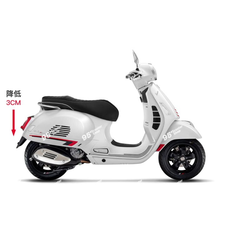 VESPA 6 GTS GTV refitting and lowering kit strengthened rear shock