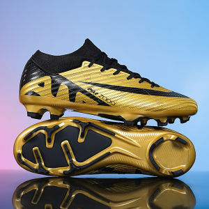 Delivery 2025 New high-top football boots with long spikes TF Studded training shoes 15 Mens