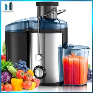 High Efficiency Electric Juicer with Dual Speed Settings for Nutritious Fruit and Veggie Juices