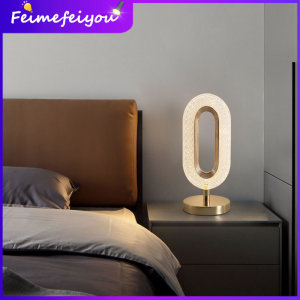 Nordic LED Crystal Table Lamp For Home Room Decoration Accessories Bedroom Bedside Lights Indoor Lighting Desk Lamps Furniture