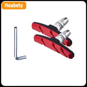 【2-3 ngày giao hàng】 1 cặp bền Xe Đạp im lặng phanh Pads cưỡi phanh núi Pad giày khối miếng đệm cao su lâu dài tốt